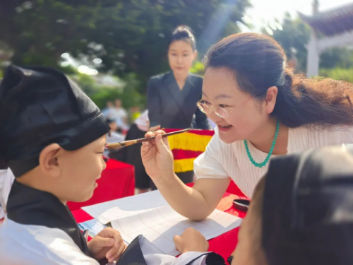 开笔延脉，诗礼传家！江门这场“开笔礼”仪式感满满