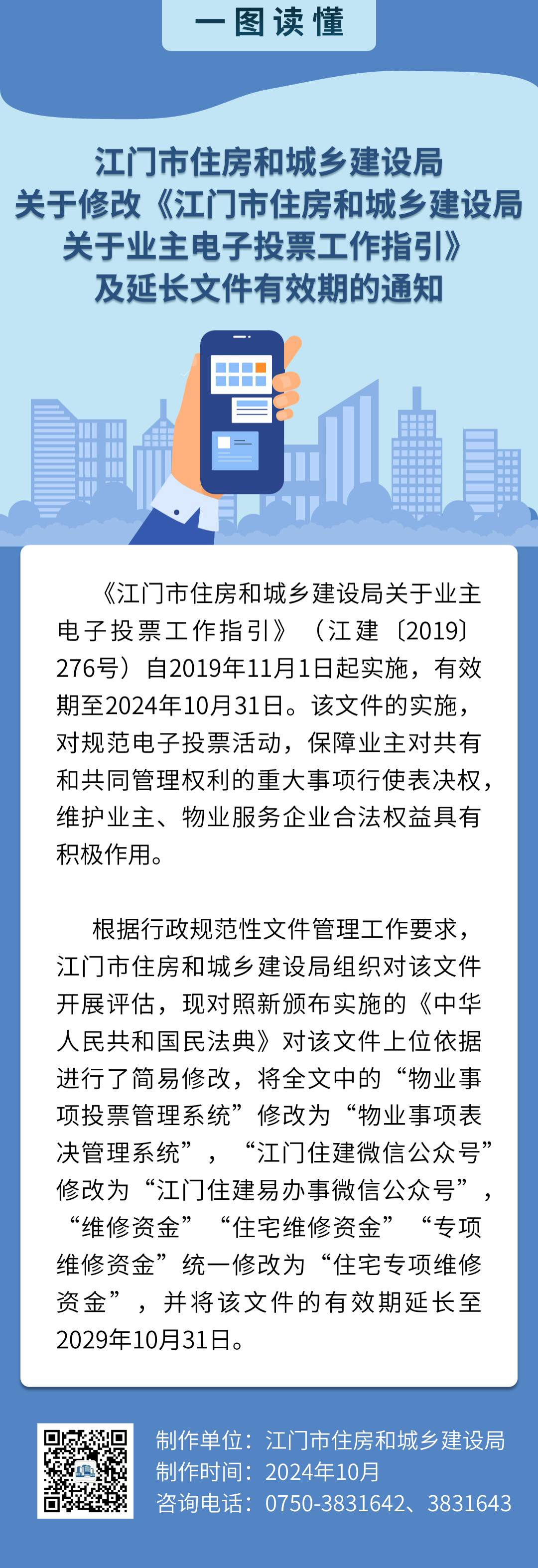 图解：江门市住房和城乡建设局关于修改《江门市住房和城乡建设局关于业主电子投票工作指引》及延长文件有效期的通知.jpg